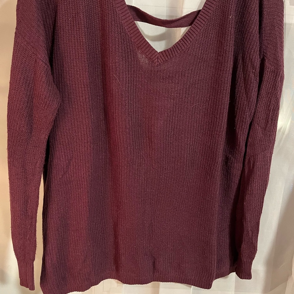 light weight sweater from garage